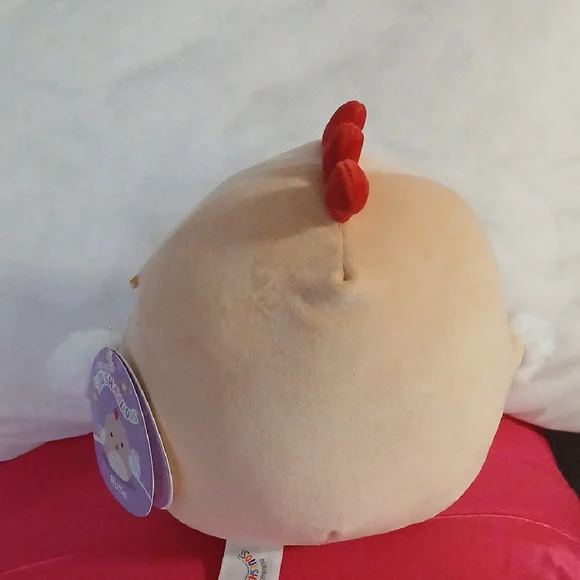 Squishmallows Cute Tan Plush Chicken Toy - Picture 3 of 4